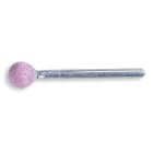 BM SPA - BMM111300008 Mole abrasive con gambo, granuli abrasivi di corindone rosa con legante ceramico, forma sferica