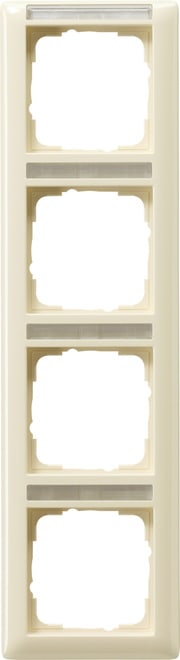 GIRA - GIR111401 Abdeckrahmen 4f senkr. BSF Standard 55 C