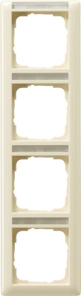 GIRA - GGI111401 PLACCA 4-M VERT. CT GIRA STANDARD 55 BNC
