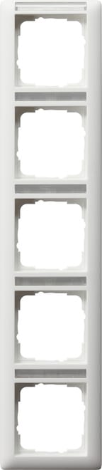 GIRA - GIR111527 Abdeckrahmen 5f senkr. BSF Standard 55 R