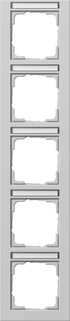 GIRA - GIR111537 PLACCA 5-M VERT. CT