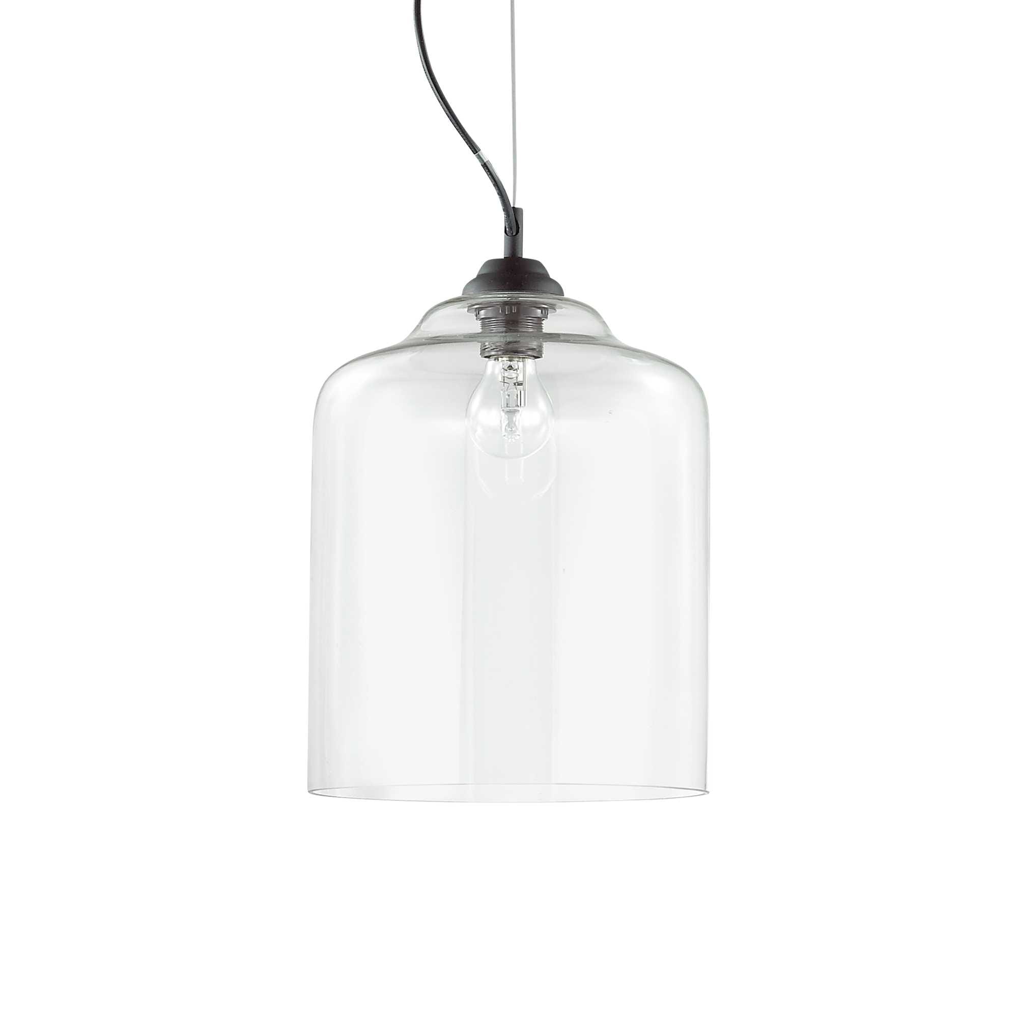 IDEAL LUX SRL - IUX112305 BISTRO SP1 SQUARE TRASPARENTE