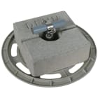 DEHN ITALIA SPA - DEH253229 Staffa portafilo per tetti con piastra b ase in cemento per condutt.HVI20-23 mm-S ET-