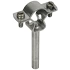 DEHN ITALIA SPA - DEH253289 Staffa portafilo per conduttura HVI D 20 -23mm con distanziatore D 10mm L 75mm IN OX