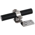 DEHN ITALIA SPA - DEH202853 Staffa portafilo per tetti metallici INO X con con linguetta di collegamento per conduttura HVI D 20-23mm