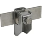 DEHN ITALIA SPA - DEH277239 Staffa per piatto con piastra INOX per T d 6-10/Pt...11mm distanza parete 11mm