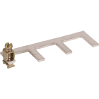 DEHN ITALIA SPA - DEH900411 Pettine di collegamento unipolare, 3 uni tà con morsetto fino a 25mm²