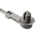 HELLERMANNTYTON Srl - HEE157-00120 FASCETTA FISSAGGIO PINO CON SUPPORTO