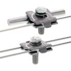 DEHN ITALIA SPA - DEH540271 Morsetto MMV INOX (AISI316) per Td 3-10m m con bullone esagonale M8x25