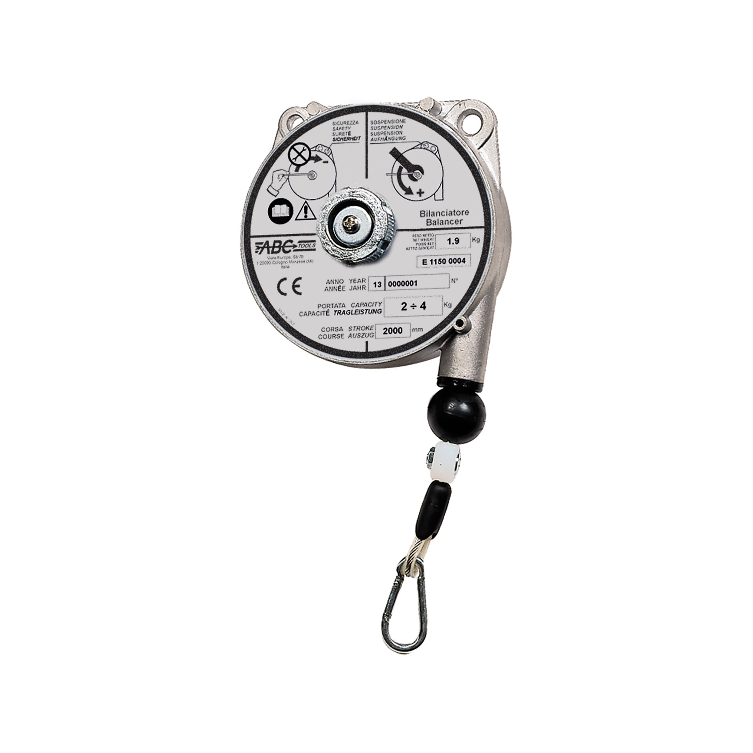 ABC TOOLS SPA - ABCE11500004 BILANCIATORE PORT. 2-4 KG