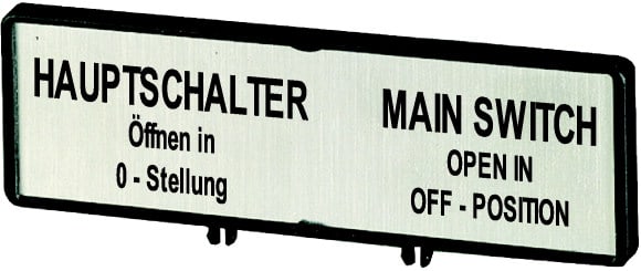 EATON - EAO065739 Zusatzfrontschild