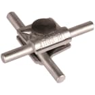 DEHN ITALIA SPA - DEH390061 Morsetto MV Al per Td 8-10mm con vite a testa piatta