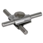 DEHN ITALIA SPA - DEH391066 Morsetto MV INOX (V4A) per tondo 10 mm con vite a testa piatta