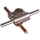 DEHN ITALIA SPA - DEH390657 MORSETTO MV CU-AL PER TD 8MM / TD 8-10MM