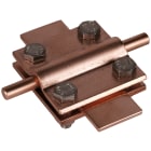 DEHN ITALIA SPA - DEH318207 Morsetto a croce Cu per Td 8-10/Pt 30mm Pt 30/30mm senza piastra intermedia