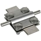 DEHN ITALIA SPA - DEH318239 Morsetto a croce INOX (V4A) per Rd 8-10/ Fl 30mm Pt 30/30mm senza piastra interme dia