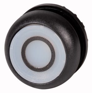 EATON - EAO216941 M22S-DL-W-X0 PULS LUM PIATTO IMP BIANCO