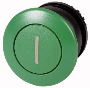 EATON - EAO216723 M22S-DP-G-X1 FUNGO CON SIMB. IMP. VERDE