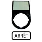 EATON - EAO256791 M22S-ST-F0 PORTAETICH. COMPL. 30X50