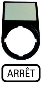 EATON - EAO256791 M22S-ST-F0 PORTAETICH. COMPL. 30X50