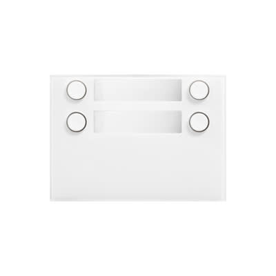 URMET SPA - UTD1168/24W FRONTALINO A 4T SU 2 FILE B