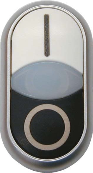 EATON - EAO284832 M22-DDLM-WS-X1/X0 PULS DOPPIO LUM