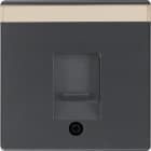 BERKER - BRK11706086 Zentralstück m Staubs u BF Q.x anthrazit