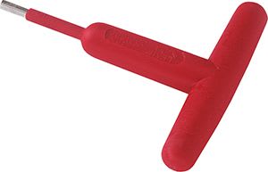 INTERCABLE SRL - INR117305 CHIAVE A MASCHIO ESAGONALE A T 5MM 95X11