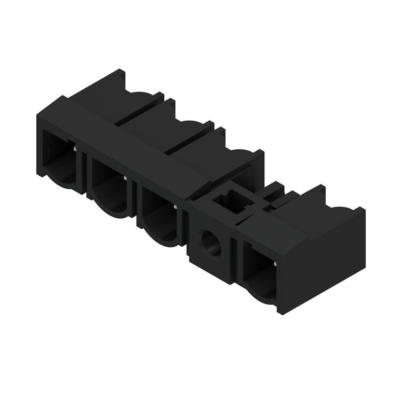 WEIDMULLER - WEI1173770000 SL 7.62IT/04/90MF4 3.2SN BK BX