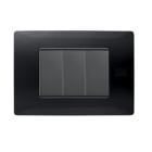 URMET SPA - UTD11803.NA PL.FLEXA TECNOPLM.3M NERO ASS.