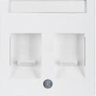 BERKER - BRK11811909 Zentralstück m Staubs u BF S.1/B.3/7 pw