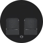 BERKER - BRK11812045 P.ZO C.LE + 2 OTT.RI ANTIPLV R1/R3 NERO