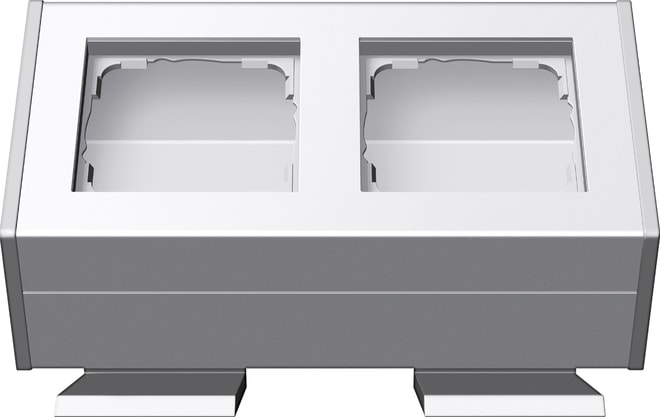 GIRA - GIR119227 Profil 2f Befestig.winkel Profil 55 Rein