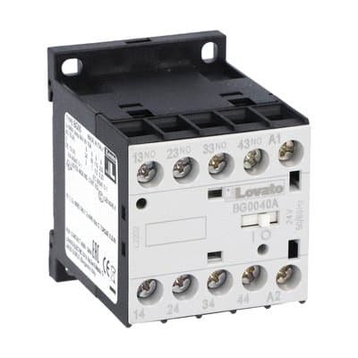 LOVATO - LOV11BG0040A12060 CONTATTORE AUX 4NO 120V 60HZ
