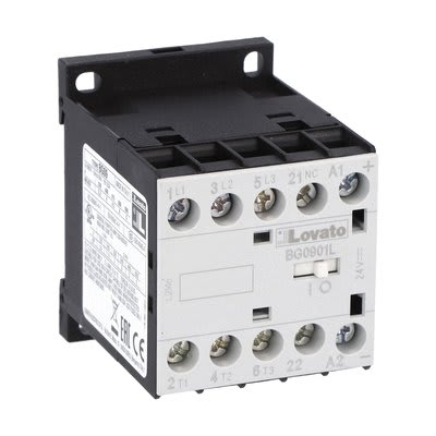 LOVATO - LOV11BG0901L048 CONTATTORE 3P+1NC 9A AC3