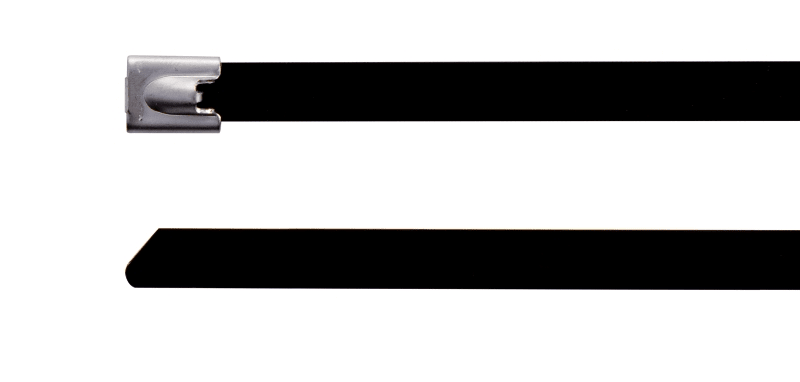 BM SPA - BMMSC2045 FASCETTE ACC INOX 200X4.6 RIV POLIESTERE