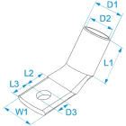 BM SPA - BMM0334345 TERM DA TUBO 150 F 10 - 45 GRADI