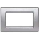 BTICINO - BTI120044TH INTERLINK - PLACCA 4 MOD LIGHT TECH