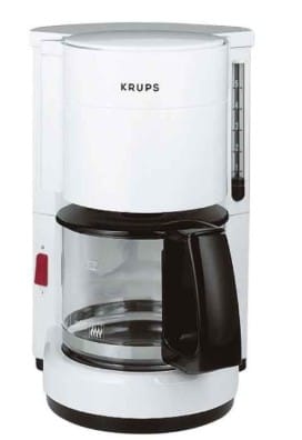 KRUPS - KEUF18301 Kaffeeautomat 5Tassen Glaskanne ws