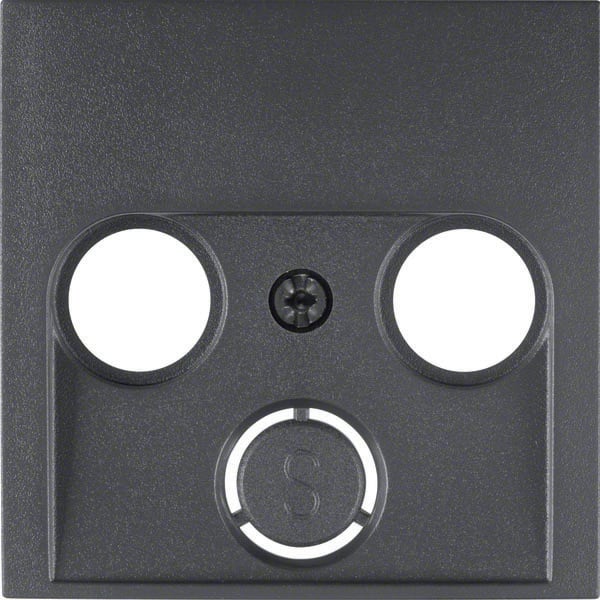 BERKER - BRK12031606 Zentralstuck fur Antennen-Steckdose 2-/3