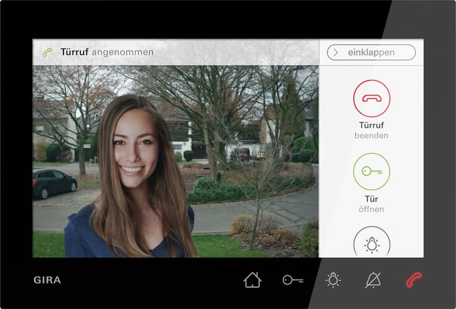 GIRA - GIR1209005 VIDEOCITOFONO INTERNO SI 7 INTERCOMUN. N