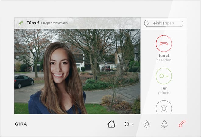 GIRA - GIR120903 VIDEOCITOFONO INTERNO SI 7