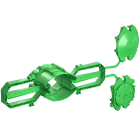 KAISER GMBH & CO. KG - KAI1211-01 Nel calcestruzzo scatola derivaz.Prefix®