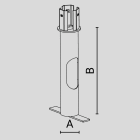 ARCLUCE SPA - ACL1099334X BASAMENTO MIKO C/PALO