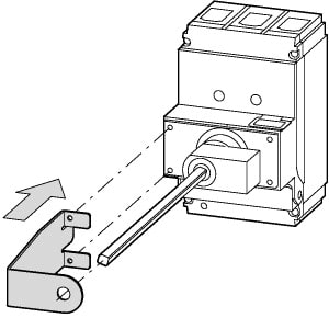 EATON - EAO158048 NZM1-XHB-DA-AS SUPPORTO PER MANIGLIA NA