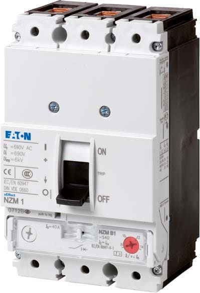 EATON - EAO284436 NZMH1-S40 INT.AUT.DI POT.3P 40A SOLO MAG