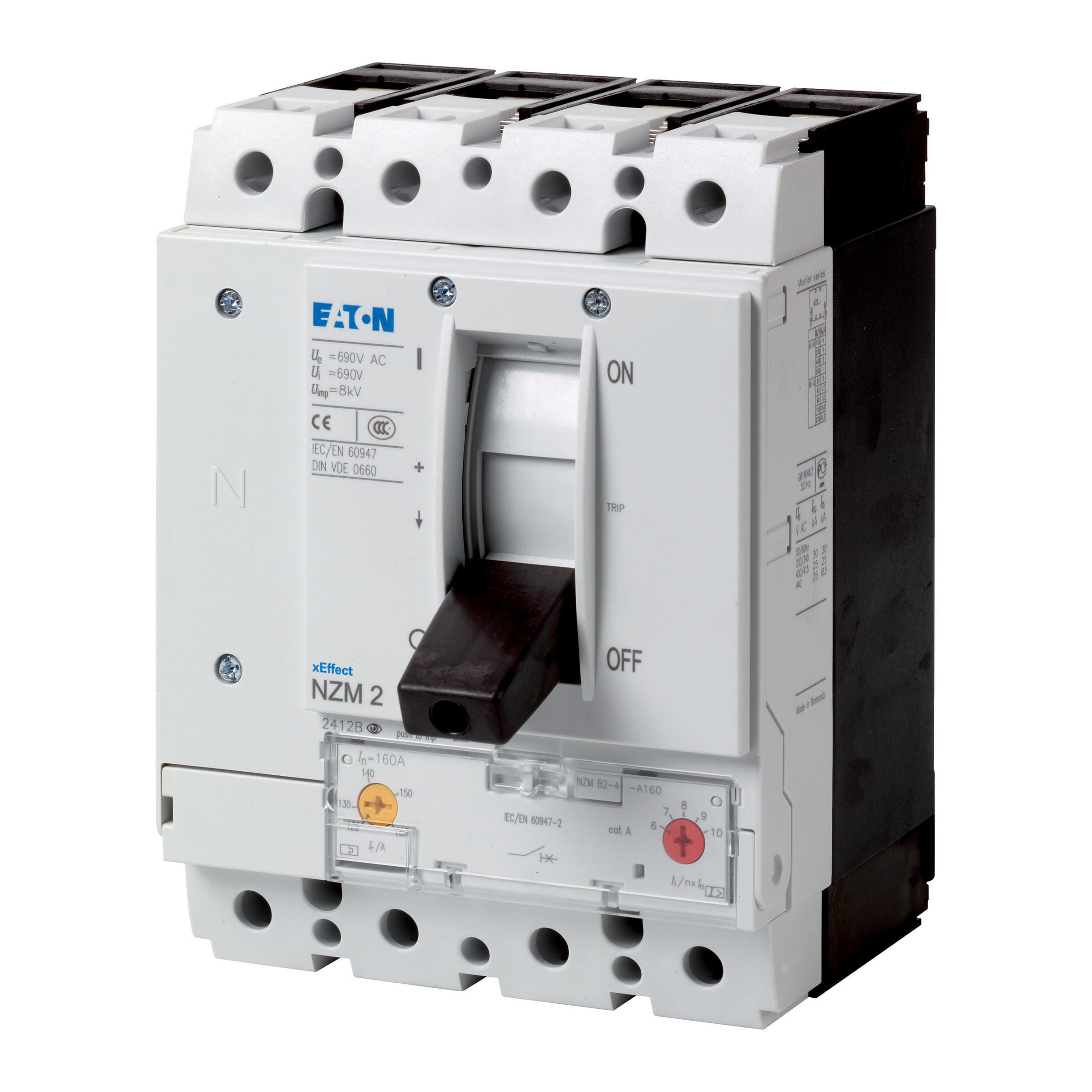 EATON - EAO265872 NZMH2-4-A160/100 INT AUT 4P 160A 150KA N
