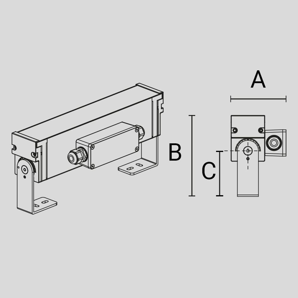ARCLUCE SPA - ACL1099370X-16 COPPIA STAFFE DI SOST.ORIEN. KRION