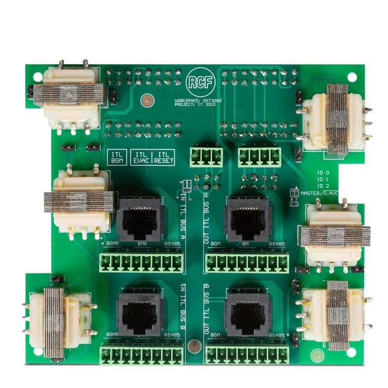 RCF SPA - MAD12399049 IT 3010 SCHEDA TRASFORMATORI DXT 3000
