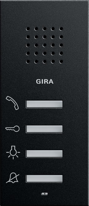 GIRA - GIR1250005 CITOFONO INTERNO SI SYSTEM 55 NERO O
